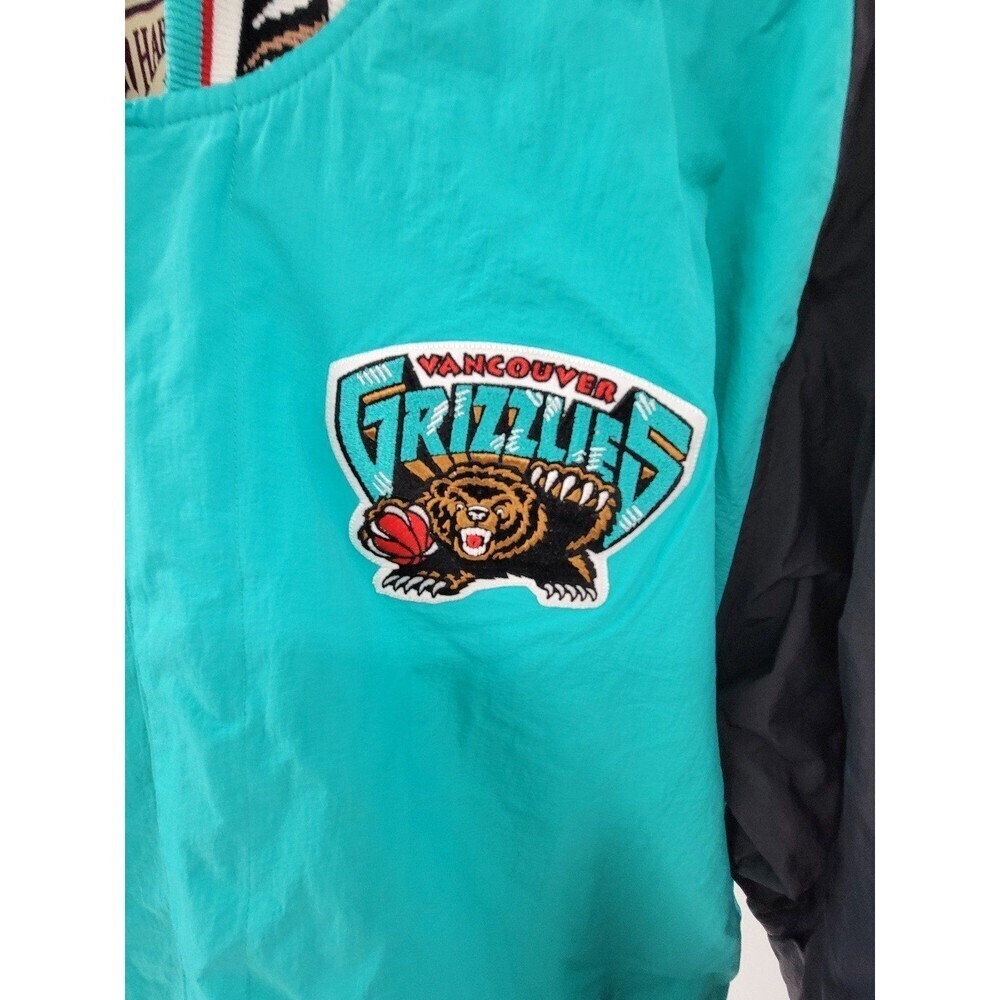 Mitchell & Ness Authentic Warm Up Jacket Vancouver Grizzlies 1995-96 - Picture 4 of 11